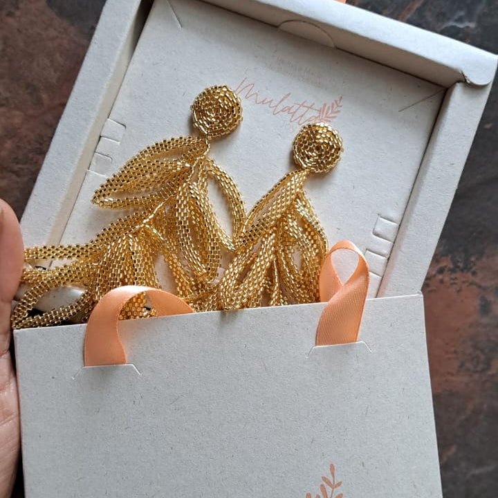 Aretes Lluvia de Pétalos
