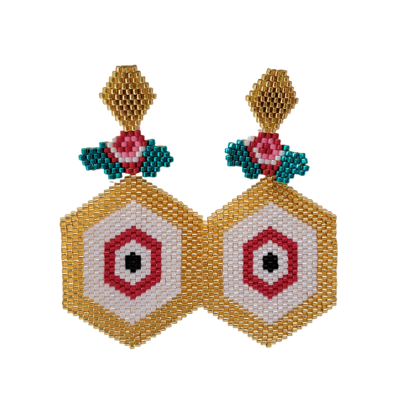 Aretes Rodeo Flowers