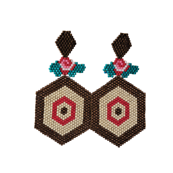 Aretes Rodeo Flowers