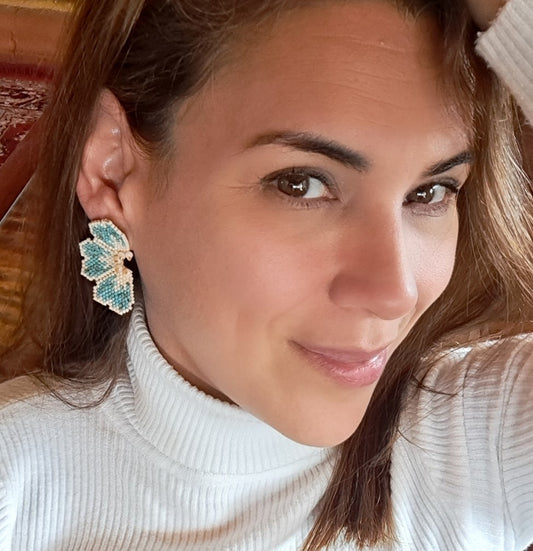 Aretes Petalos De Tierra